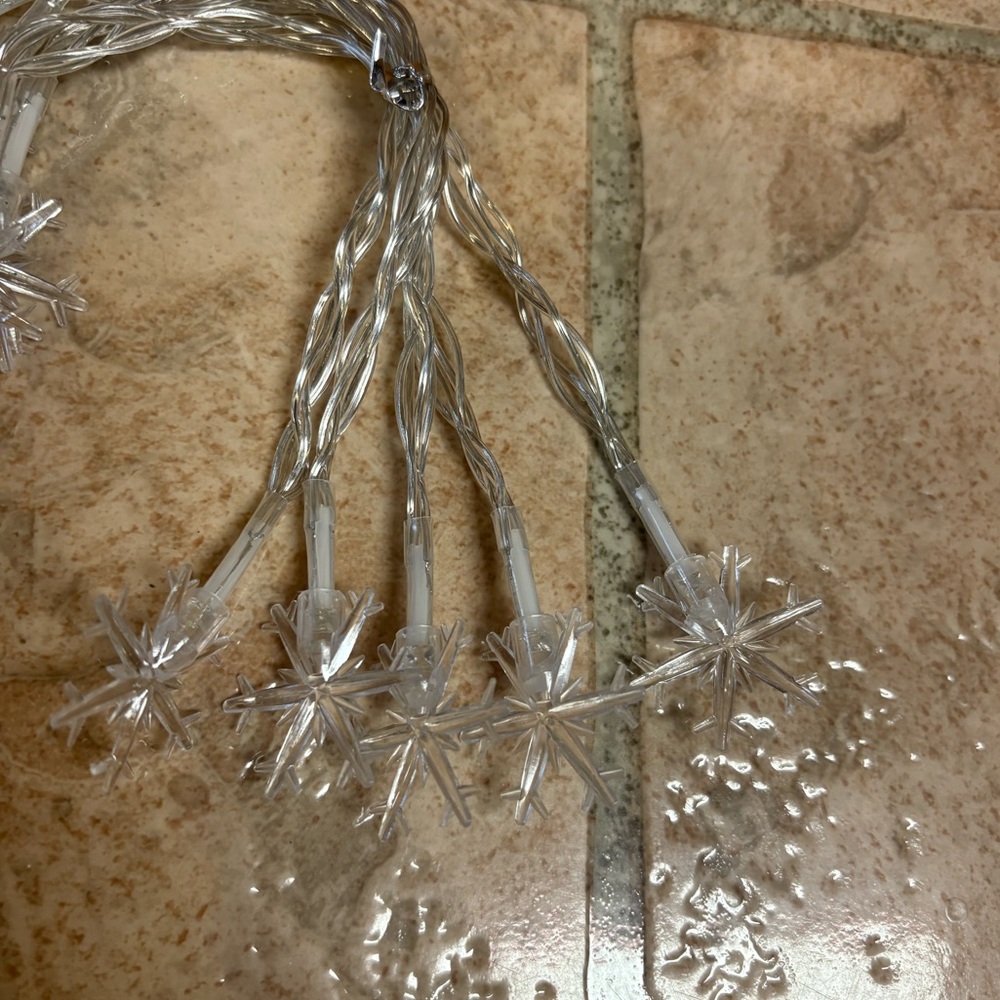 Snowflake lights - Picture 5 of 5